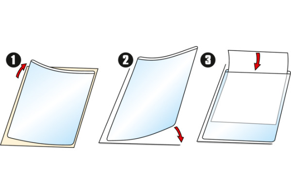 3L Sichttasche PP A6 10080 transparent, selbstkl. 5 Stck