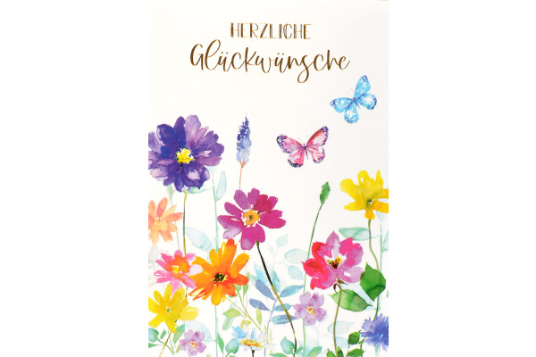 ABC Glückwunschkarte Blumen 091067530 B6