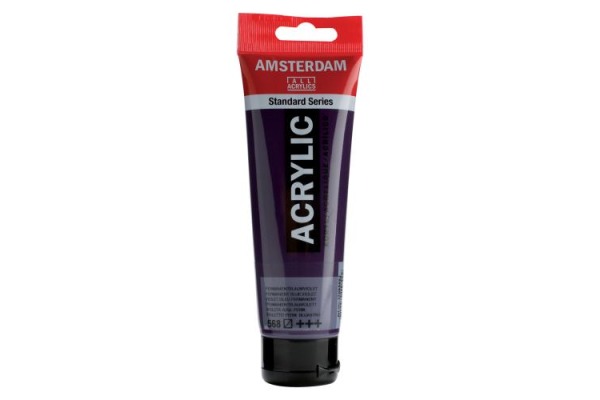 AMSTERDAM Acrylfarbe 120ml 17095682 p.blauviol.