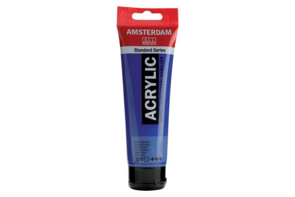 AMSTERDAM Acrylfarbe 120ml 17095702 phthaloblau 570