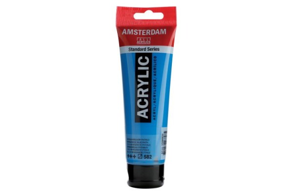 AMSTERDAM Acrylfarbe 120ml 17095822 manganblau pht 582