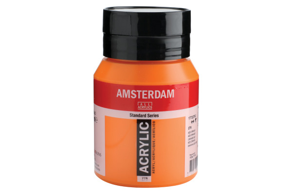 AMSTERDAM Acrylfarbe 500ml 17722762 Azogelb orange 276