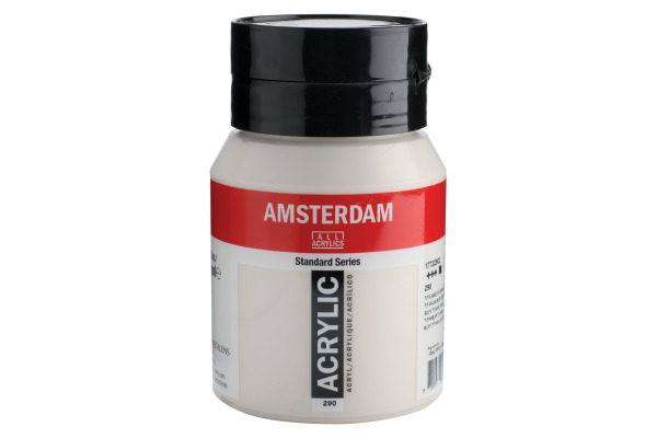 AMSTERDAM Acrylfarbe 500ml 17722902 titanbuff dunkel 290