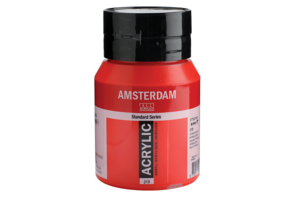 AMSTERDAM Acrylfarbe 500ml 17723152 pyrrolerot 315