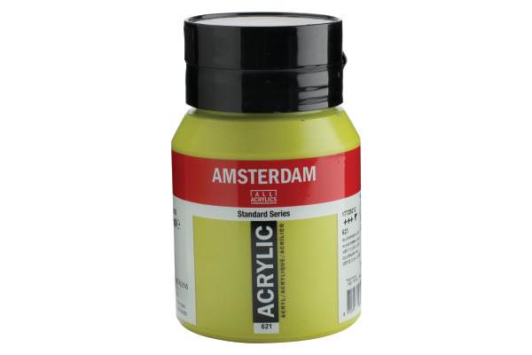 AMSTERDAM Acrylfarbe 500ml 17726212 olivgrün h. 621