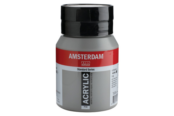 AMSTERDAM Acrylfarbe 500ml 17727102 neutralgrau 710