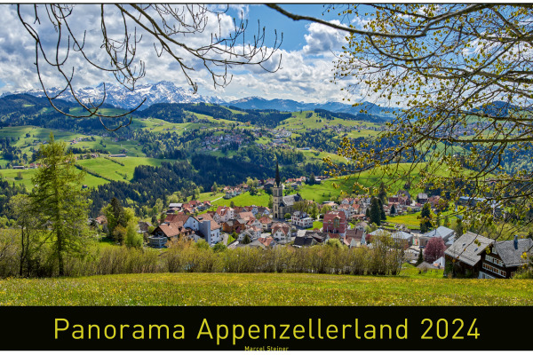 APPENZELL Panorama Appenzellerland 2024 43317850 D 70x50cm