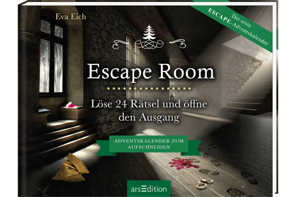 ARS EDITI Adventskalender 20.5x20cm 133271 Escape Room