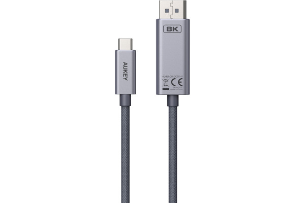 AUKEY Cable Circlet Video CB-DCD141 USB-C to DP 8k, 2m