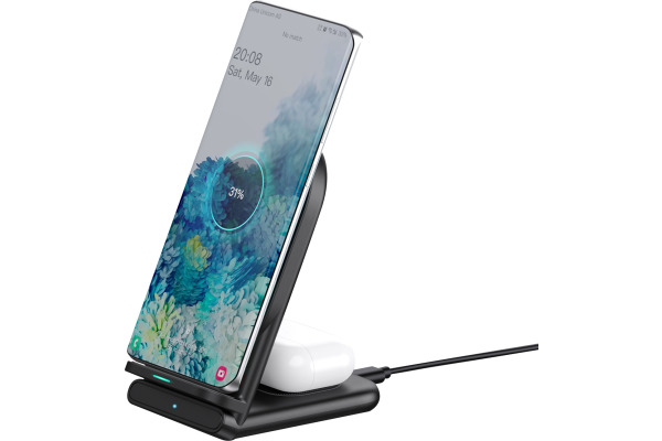 AUKEY Aircore2in1Charging Station LC-A2-BK Wireless, Qi,...