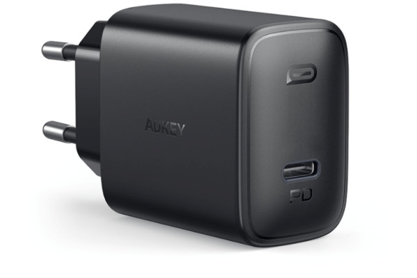 AUKEY Swift 20W PD Wall Charger PAF1SBK black