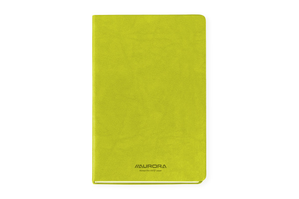 AURORA Notizbuch Softcover A5 2396CAG grün, liniert 192 Seiten