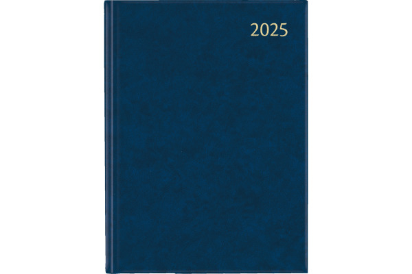 AURORA Agenda Florence Business 2025 2915B 1W/2S blau ML 15M 17.5x22.5cm
