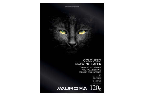 AURORA Zeichenblock A4 BL47 color, 120g 20 Blatt
