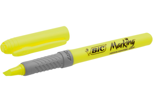BIC Highlighter Grip 811935 gelb
