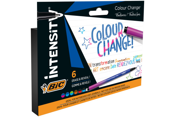 BIC Feinschreiber Color change 1012091 6 Stück
