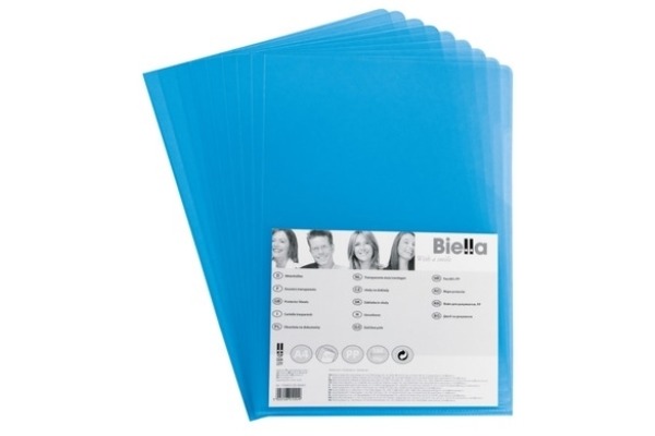 BIELLA Dossiers Everyday PP A4 18341105U 120my, bleu 100...