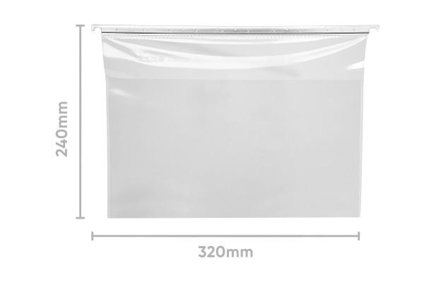 BIELLA Hängemappen-Tasche A4 27240000U transparent 32x24cm