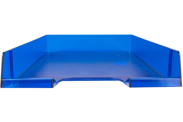 BIELLA Briefkorb Parat-Plast A4 C4 30540105U blau transparent
