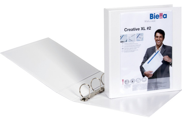 BIELLA Zeigebuch Creative XL#2 4.5cm 44344501U weiss,...