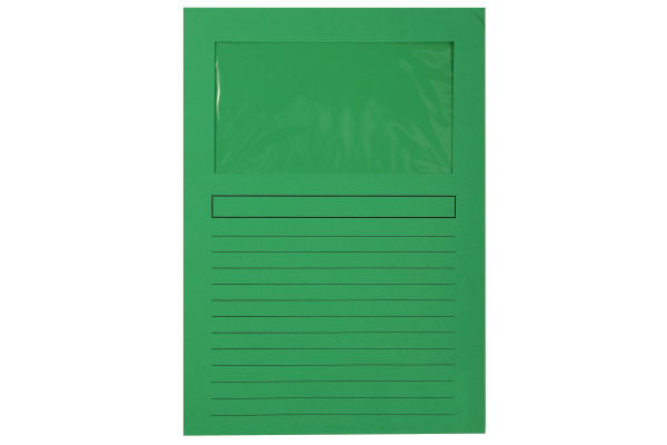 BIELLA Fenstermappe Evergreen A4 5010330BI grün 10 Stück