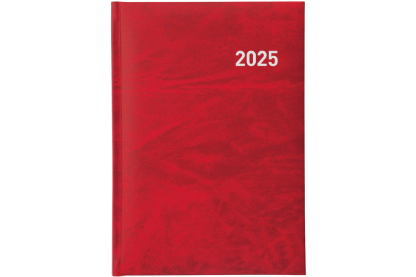 BIELLA Geschäftsagenda Executive 2025 806510450 1T/1S rot ML 14.5x20.5cm