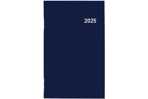 BIELLA Taschenagenda Pratique 2025 824370050 1W/1S blau ML 8.7x13.6cm