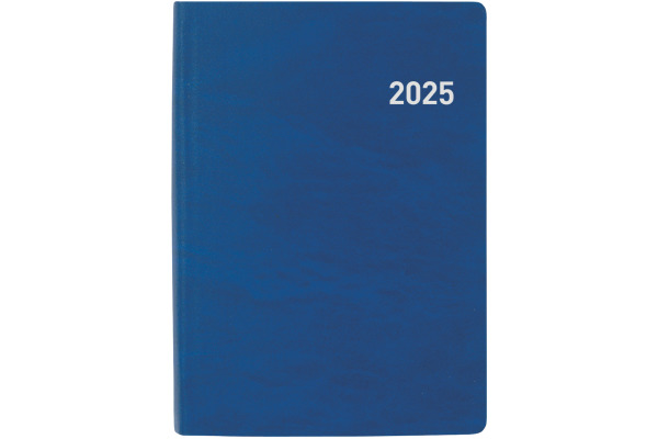 BIELLA Taschenagenda Rex 2025 825301050 1W/2S blau ML 10.1x14.2cm