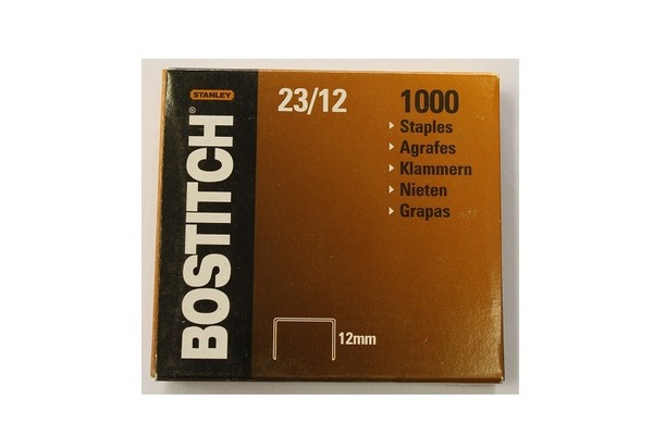 BOSTITCH Heftklammern 23 12 mm 23-12-1M 1000 St&amp;uuml;ck