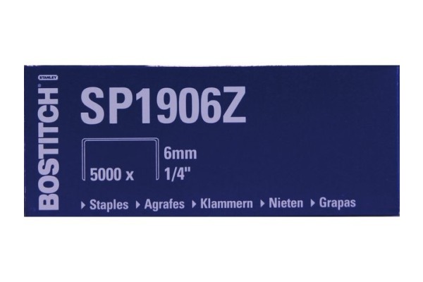BOSTITCH Heftklammern SP19 1 4 6mm SP1906Z 5000 St&amp;uuml;ck