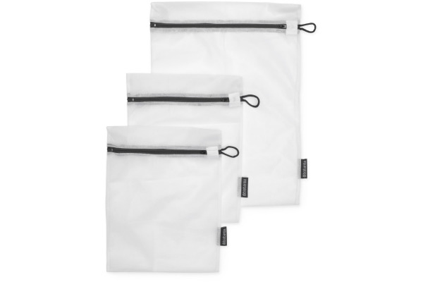 BRABANTIA Wäscheschutzbeutel 149221 weiss, 3-teilig