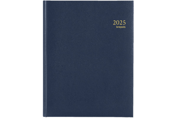 BREPOLS Agenda Timing Lima Kul. 2025 26.3.0056 1W/2S blau 17x22cm