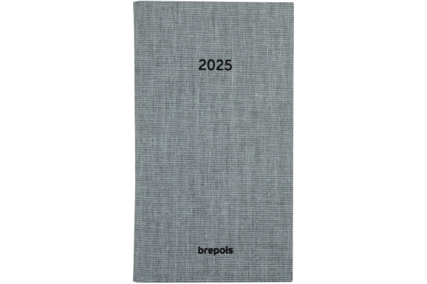 BREPOLS Agenda Notavision Dubl. 2025 26.3.1483 1W/2S grün ML 9x16cm