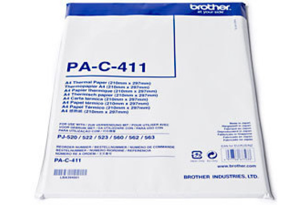 BROTHER Thermopapier A4 PA-C-411 PJ-622/663 100 Blatt