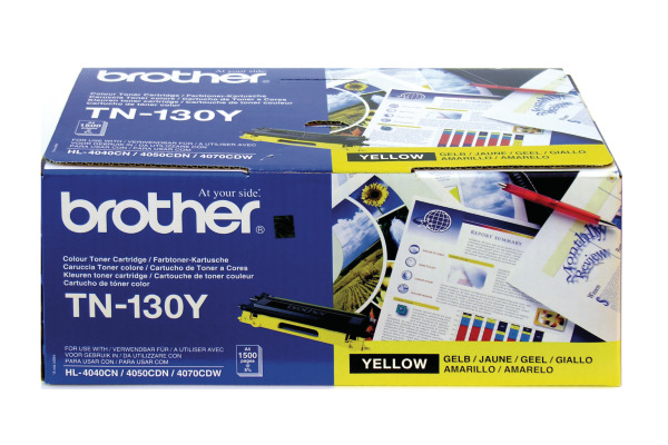 BROTHER Toner yellow TN-130Y HL-4040 4070 1500 Seiten