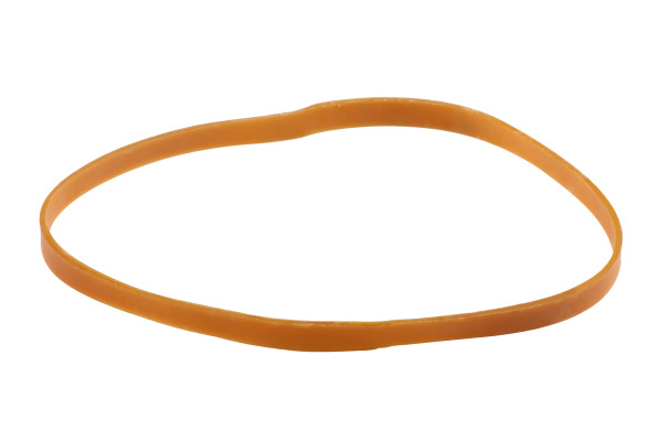 BROLINE Gummibnder 150x6mm 155468 braun,  100mm 500g
