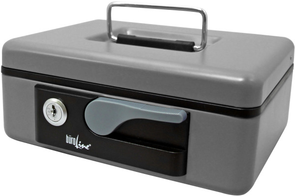 BROLINE Geldkassette 19,7x15,4x8cm 168419 grau 6-teilig