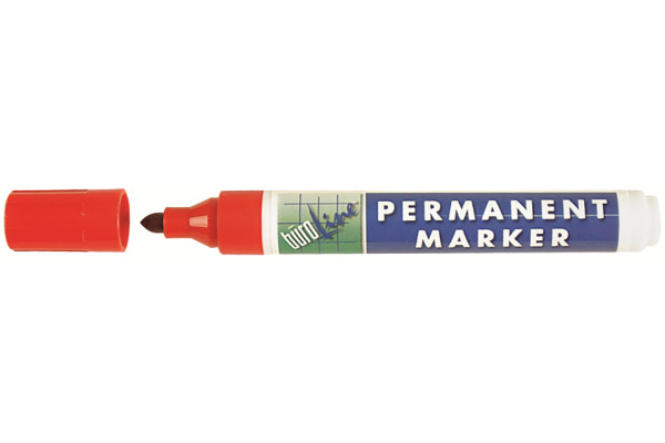 BROLINE Permanent Marker 1-4mm 222255 rot