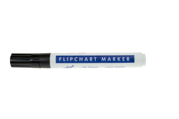 B&amp;Uuml;ROLINE Flipchart Marker 1-4mm 223015 schwarz