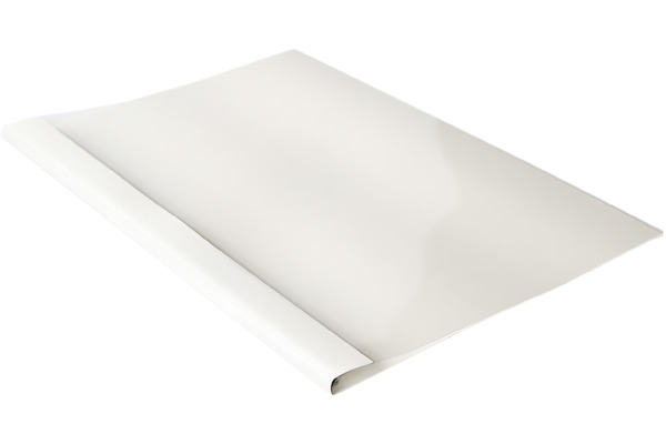 B&amp;Uuml;ROLINE Bindemappe 3mm A4 351355 weiss 100...