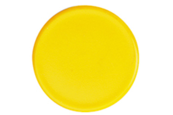 BÜROLINE Magnet 24 mm 392625 gelb 6 Stück