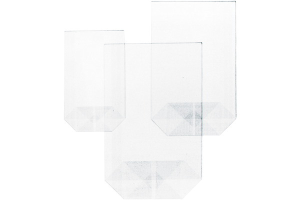 BÜROLINE Kreuzboden-Beutel 120x225mm 423052 transparent 100 Stück