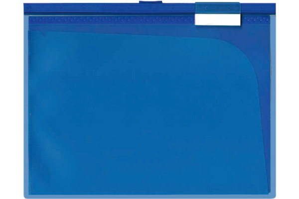 BÜROLINE Hängemappe A4 664061 blau, 10 Fächer 3 Stk.