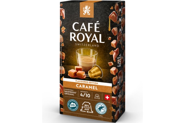 CAFEROYAL Kaffeekapseln Alu 10172686 Caramel 10 Stück