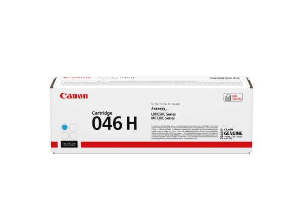 CANON Toner-Modul 046 H cyan 1253C002 LBP653Cdw/654Cx 5000 Seiten