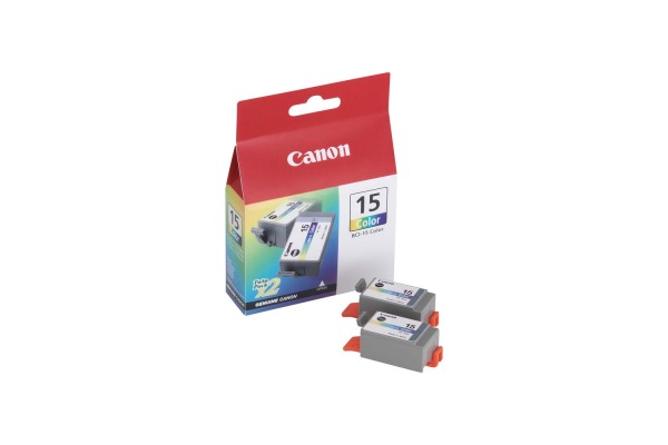CANON Twin Pack Tinte color BCI-15CL BJ i70 2 Stück