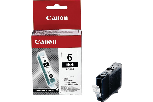CANON Tintenpatrone schwarz BCI-6BK S800 210 Seiten