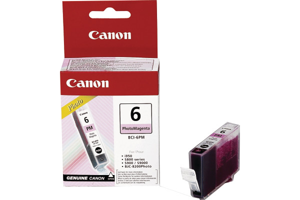 CANON Tintenpatrone photo magenta BCI-6PM S800 280 Seiten