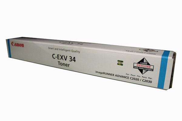 CANON Toner cyan C-EXV34C IR C2020 19´000 Seiten