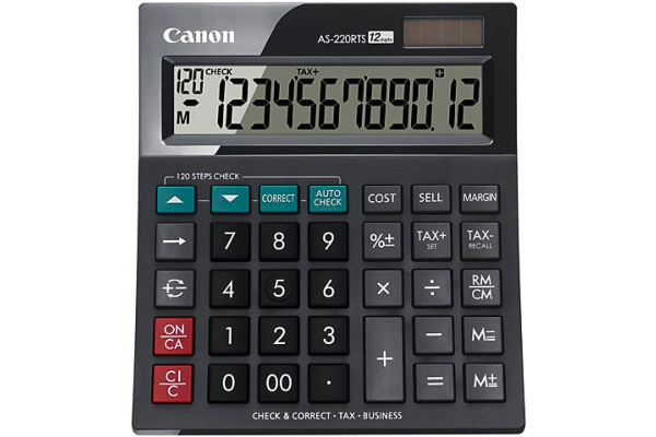 CANON Tischrechner CA-AS220RTS 12-stellig